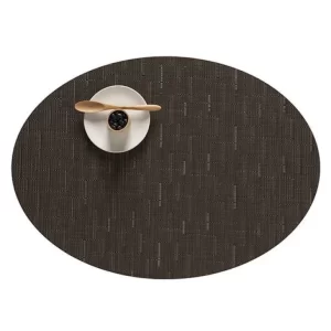 Angebote ⌛ Chilewich Mini Basketweave Oval Platzset 4er-Set – 4 Stück à 36×49 Cm – Sandstone 🧨 9