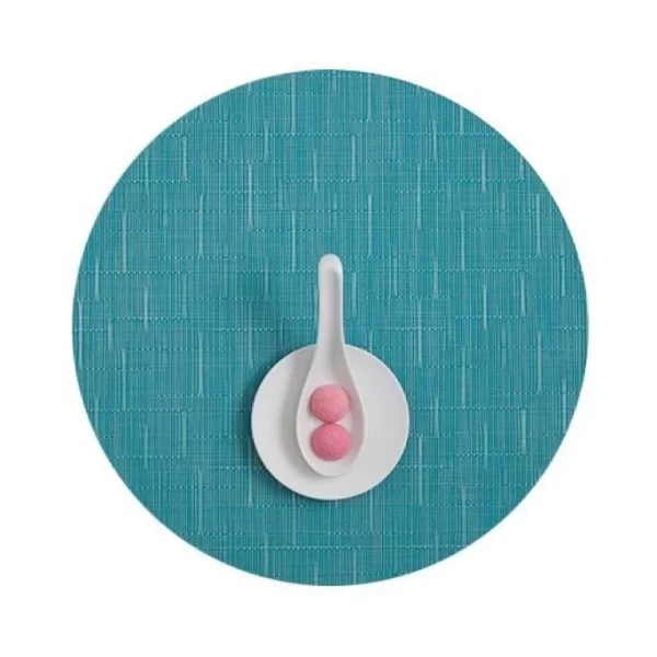 Aktion ⭐ Lind DNA Circle Bull Tischset – 4er Set – 4er Set – Ø 30 Cm – Red 🥰 1