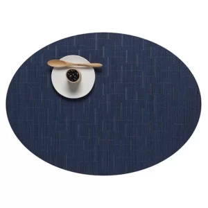 Neu 🥰 Chilewich Bamboo Oval Platzset 4er-Set – 4 Stück à 36×49 Cm – Camel ✔️ 10