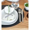 Aktion 🥰 Lind DNA Double Circle Nupo Tischset – 4er Set – 4er Set – Ø 40 Cm – Light Blue/light Grey 😉 20