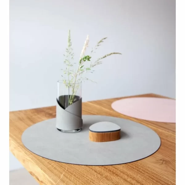 Budget 👏 Lind DNA Double Circle Nupo Tischset – 4er Set – 4er Set – Ø 40 Cm – Dark Blue/black 😍 1