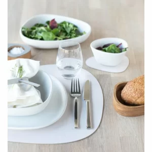 Blitzangebot 🌟 Lind DNA Curve Nupo Tischset – 4er Set – 4er Set – 37×44 Cm – Soft Nude ✔️ 8