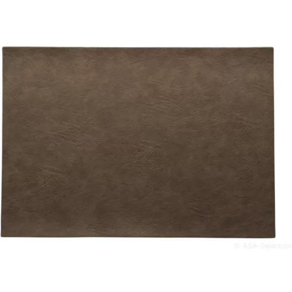 Aktion 🛒 ASA PVC Platzset 6er-Pack – 6 Stück à 33×46 Cm – Toffee 🛒 1