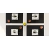 Rabatt 🔔 House Doctor Tischset Bamb 4er-Set – 33×45 Cm – Schwarz ⌛ 14