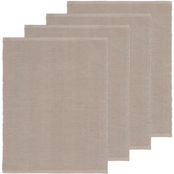 Auslauf 💯 Linum UNI Tischset – 4er Set – 35×46 Cm – Mole Brown G14 🔥 4
