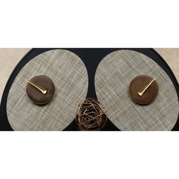 Billig ⭐ Chilewich Bamboo Oval Platzset 4er-Set – 4 Stück à 36×49 Cm – Chino 🧨 3