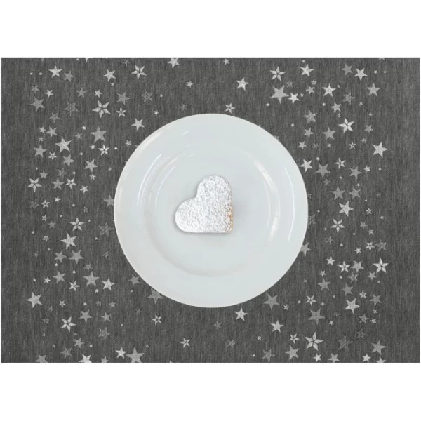 Schlussverkauf 🔔 Apelt 🔔 Christmas Glam 4709 Tisch-Set – 35×48 Cm – Anthrazit 😀 1