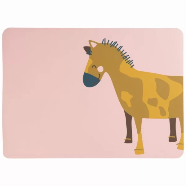 Auslauf 😀 ASA Kids Kinder-Tischset 6er-Set – 33×46 Cm – Western Horse Wiebke ⌛ 1