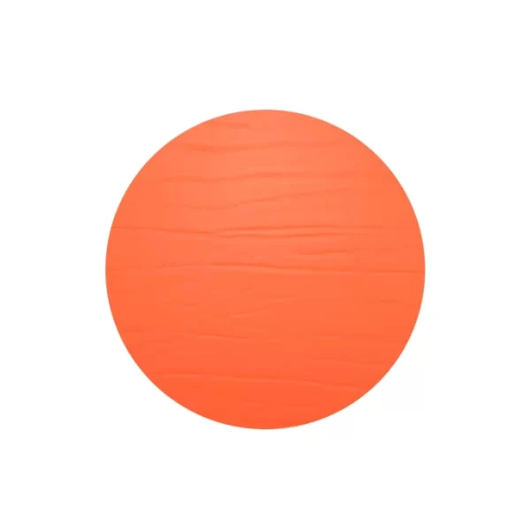 Neu 💯 Daff Leatherixx Dumbo Tischset Rund – Ø 33 Cm – Tangerine 👏 1